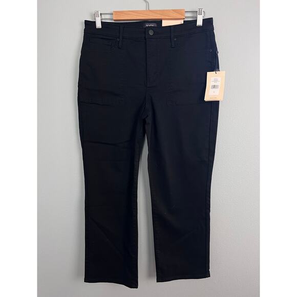 NYDJ‎ Women’s 12 Piper Ankle Straight Leg Jeans Lift x Tuck Classic Preppy Chic - Picture 4 of 15